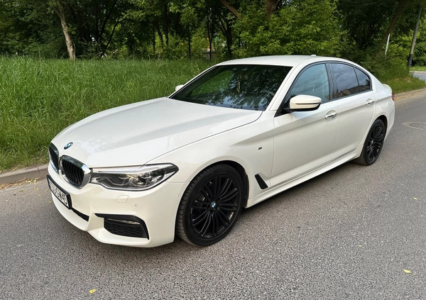 BMW Seria 5 cena 120900 przebieg: 189000, rok produkcji 2017 z Kraków małe 781
